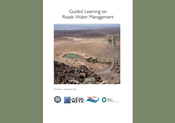 Frontpage manual: Guided Learning on Roads Water Harvesting